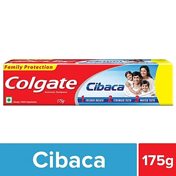 COLGATE CIBACA TOOTHPASTE 175GM