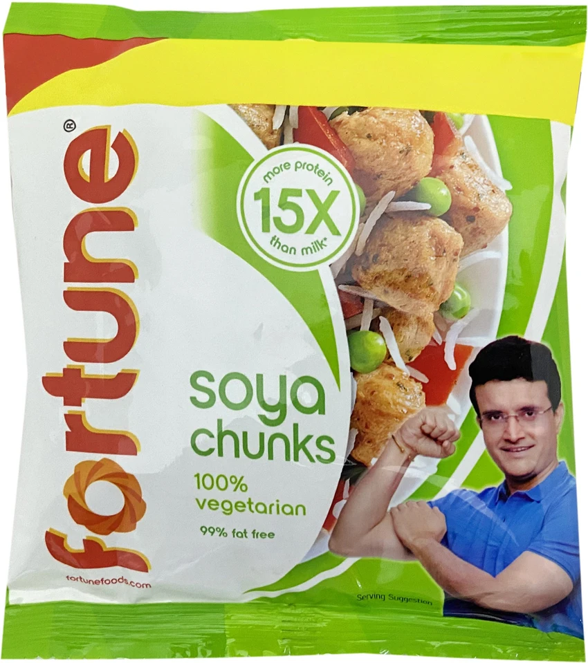 FORTUNE SOYA CHUNKS 100 VEGETARIAN 200GM