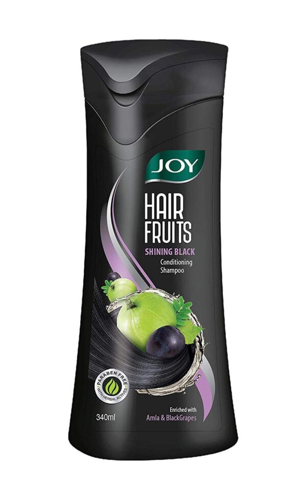 JOY SHINING BLACK SHAMPOO 340ML