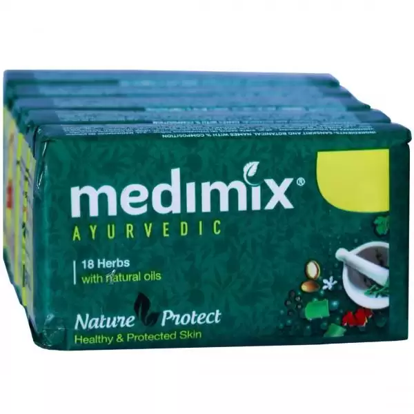 MEDIMIX AYURVEDIC 18 HERBS SOAP 5U*40 GM