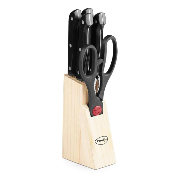PIGEON KNIVES 6 PCS ( WOODEN LOCKER )