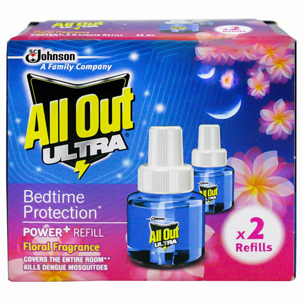 ALL OUT REF ULT FLORAL 45 ML