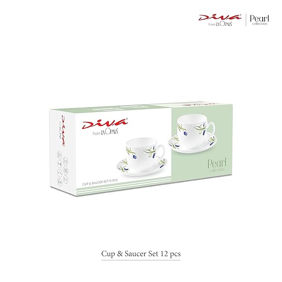 DIVA LAOPALA PEARL COFFEE MUG SET 2 PCS