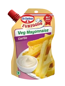 DR. OETKER VEG MAYONNAISE GARLIC 100 G