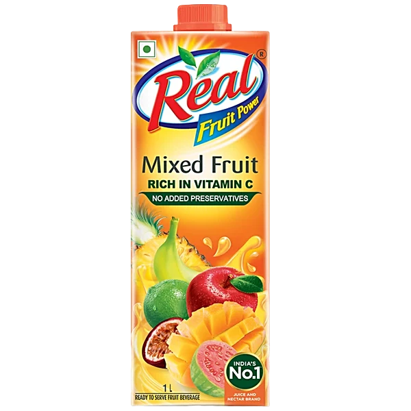 REAL MIXED FRUIT 1 LTR