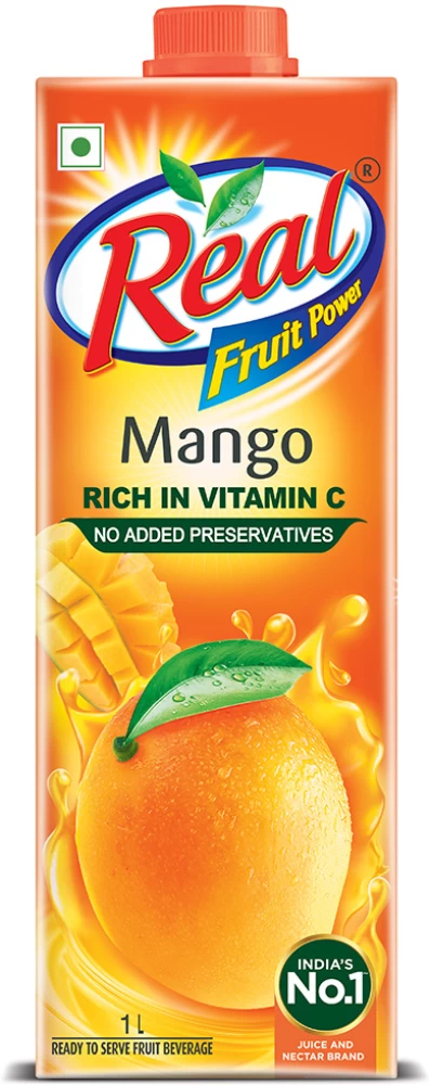 REAL MANGO JUICE 1 LTR