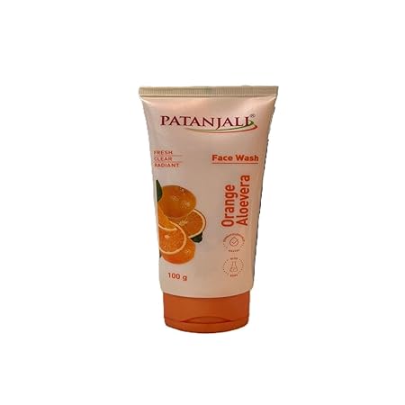 PATANJALI ORANGE ALOEVERA FACE WASH