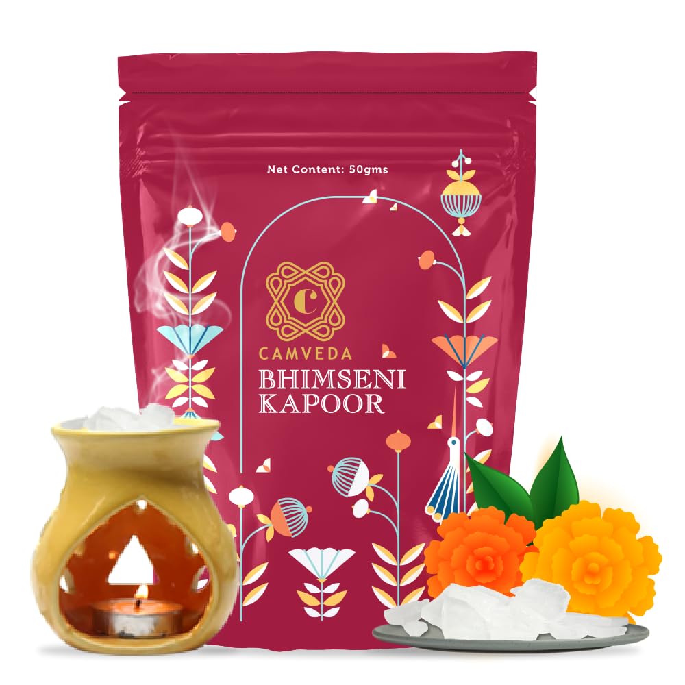 CAMVEDA PURE BHIMSENI CAMPHOR
