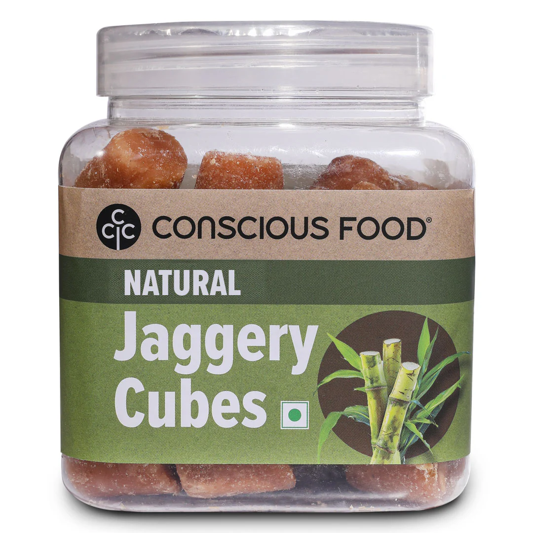 CONSCIOUS FOOD JAGGERY CUBE 50 G