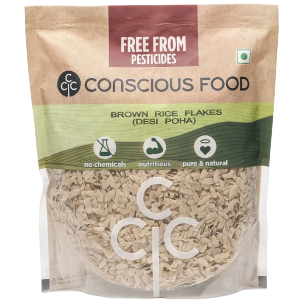 CONSCIOUS FOOD DESI POHA 500 G
