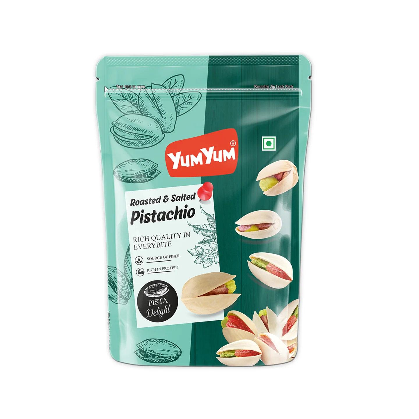 YUM YUM PISTA 250GM