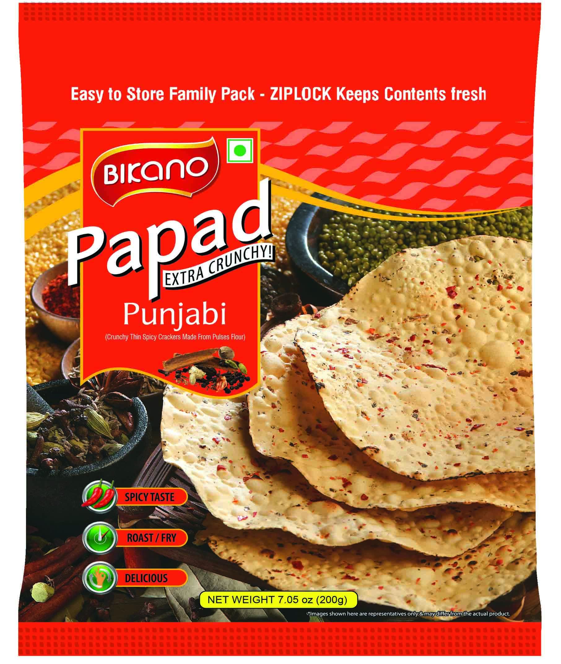 BICANO PAPAD PUNJABI PAPAD