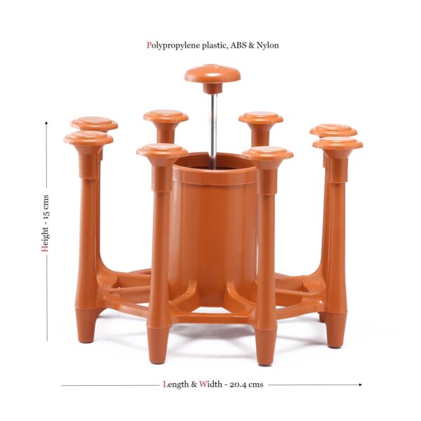 ANJALI GLASS STAND SQURE