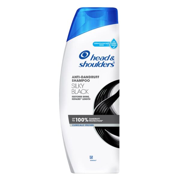 HEAD AND SHOULDERS SILKY BLACK 340ml