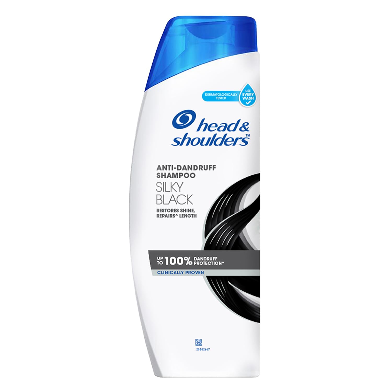 HEAD AND SHOULDERS SILKY BLACK 340ml