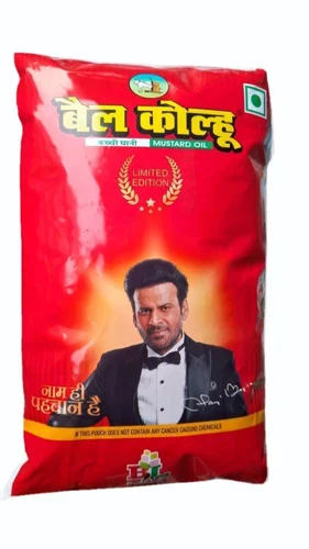 BAIL KOLHU 1MUSTARD OIL 1 LTR PKT