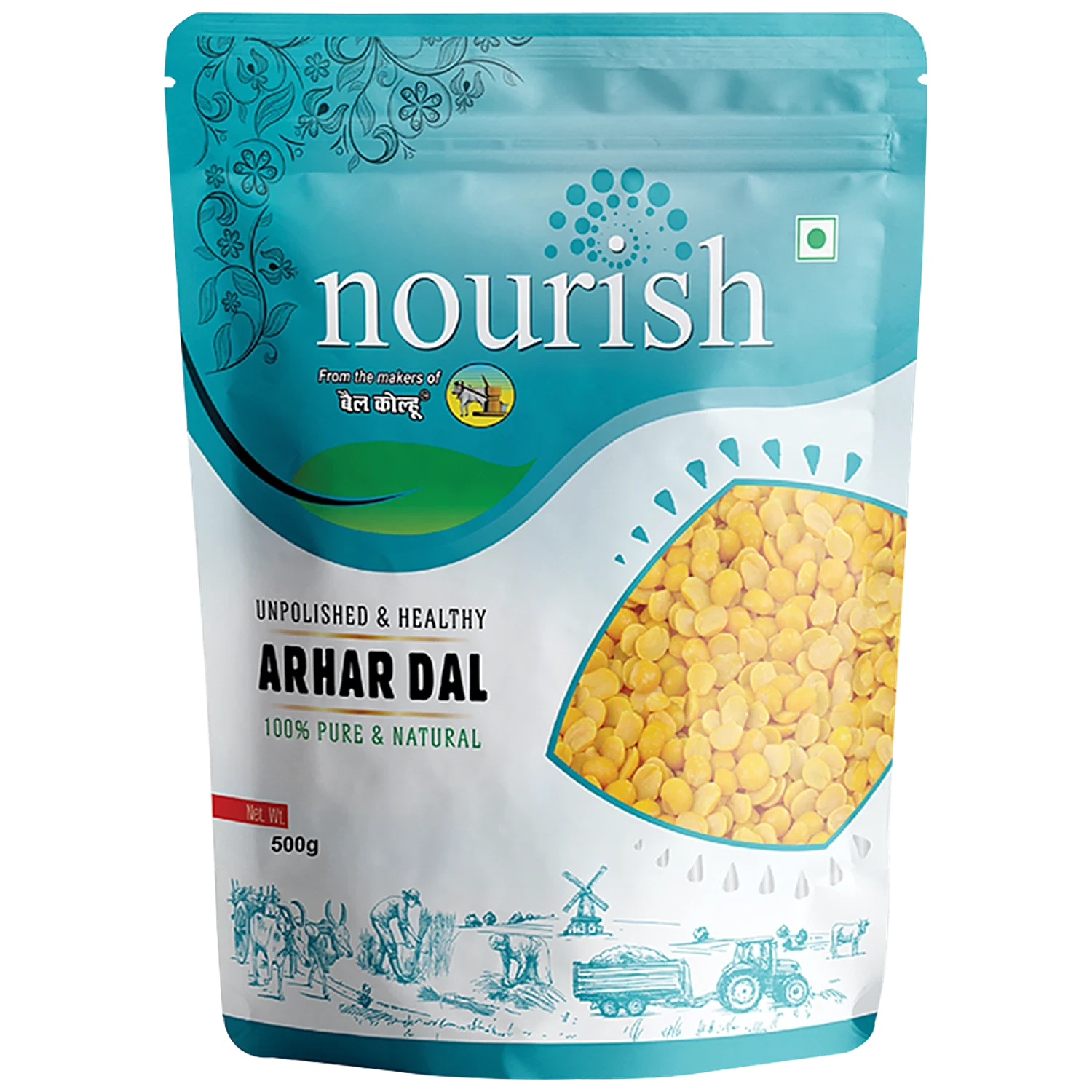 NOURISH ARHAR DAL 1 KG