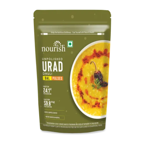NOURISH URAD DHULI DAL 500 GM