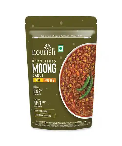 NOURISH MOONG DAL SABUT 500 GM