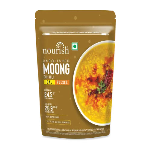 NOURISH MOONG DHULI 500 GM
