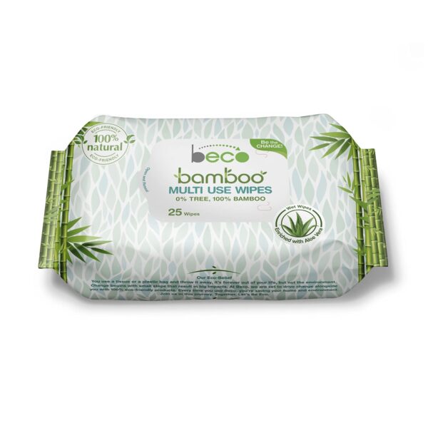BECO BAMBOO MULTI USE WIPES