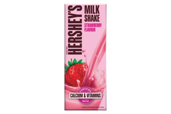 HERSHEYS MILK SHAKE STRAWBERRY MRP40
