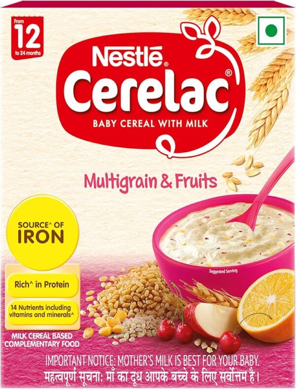 NESTLE CERELAC MULTIGRAIN AND FRUIT