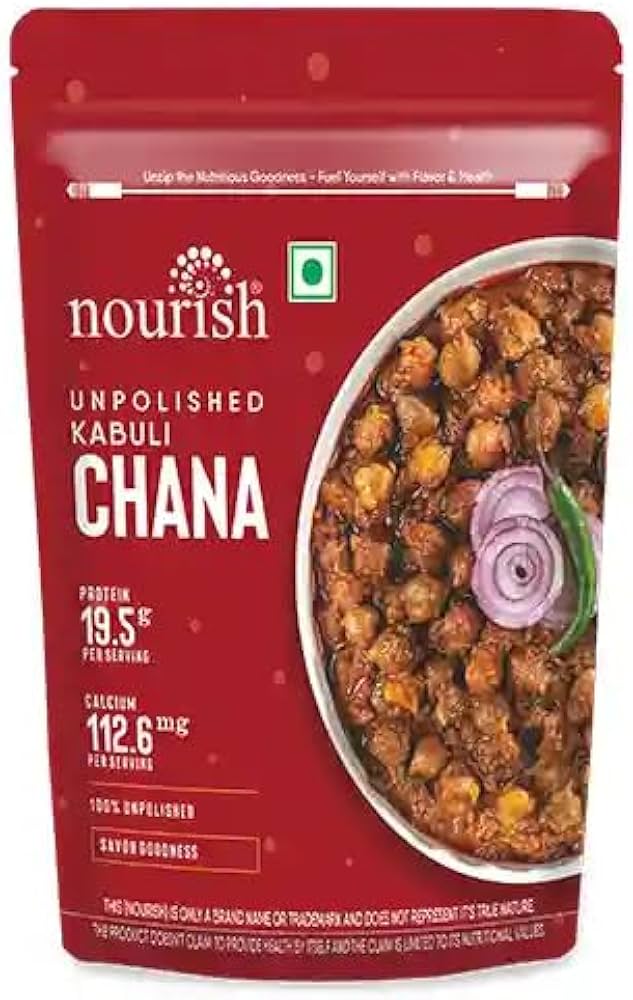 NOURISH CHANA KABULI 500G