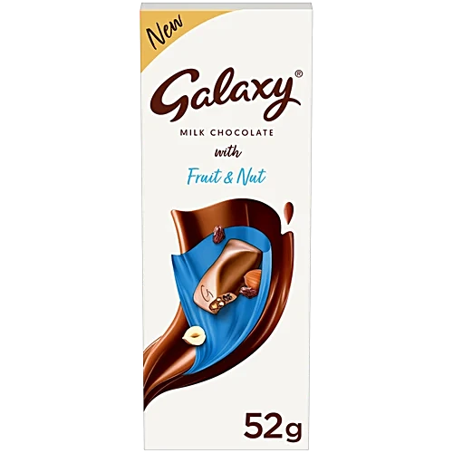 GALAXY FRUIT AND NUT CHOCOLATE