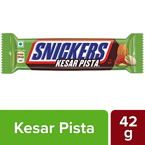 SNICKERS KESAR PISTA BAR42 G