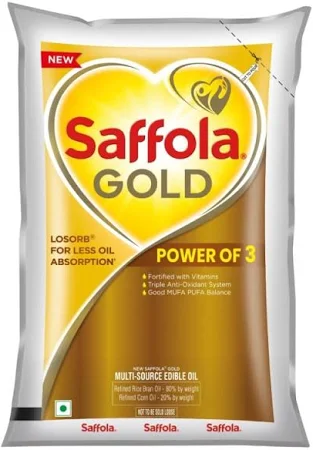 SAFFOLA GOLD EDIBLE OIL 1 LTR