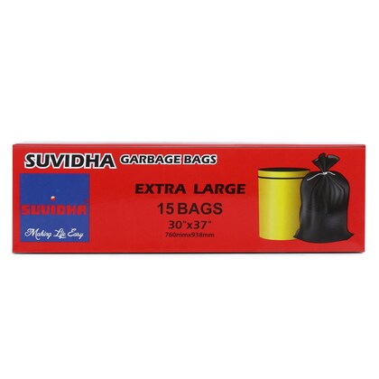 SUVIDHA GARBAGE BAGS EXTRA LARGE