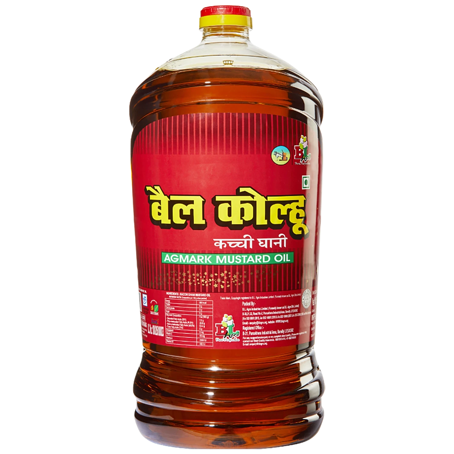 BAIL KOLHU MUSTARD OIL 5 LTR
