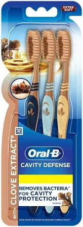 ORAL B CAVITY DEFENSE TOOTHBRUSH