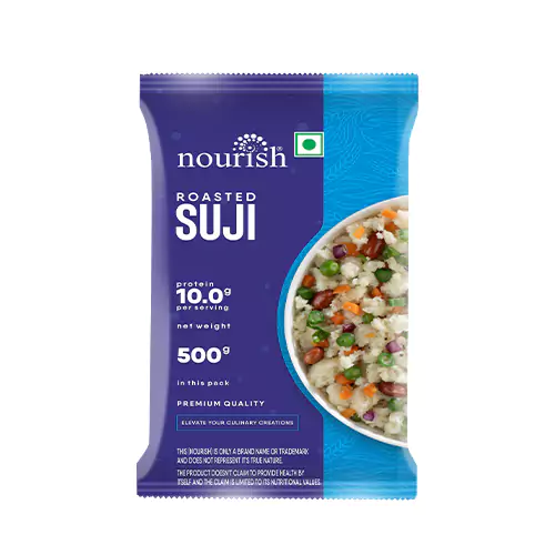 NOURISH SUJI 500 GM PKT