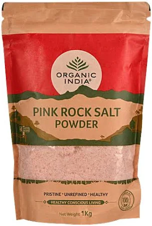 ORGANIC INDIA PINK SALT 1 KG