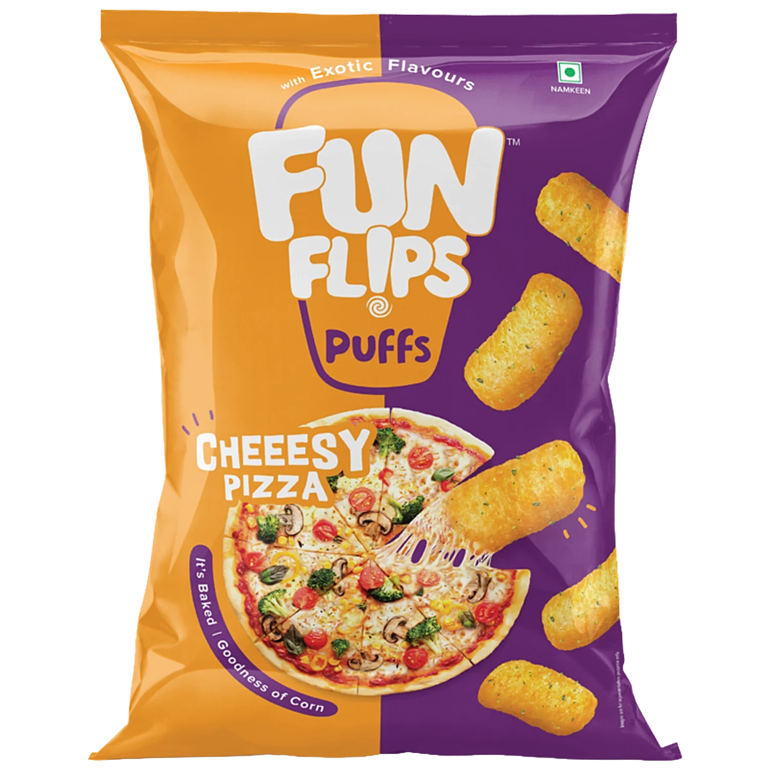 FUN FILPS PUFFS PIZZA