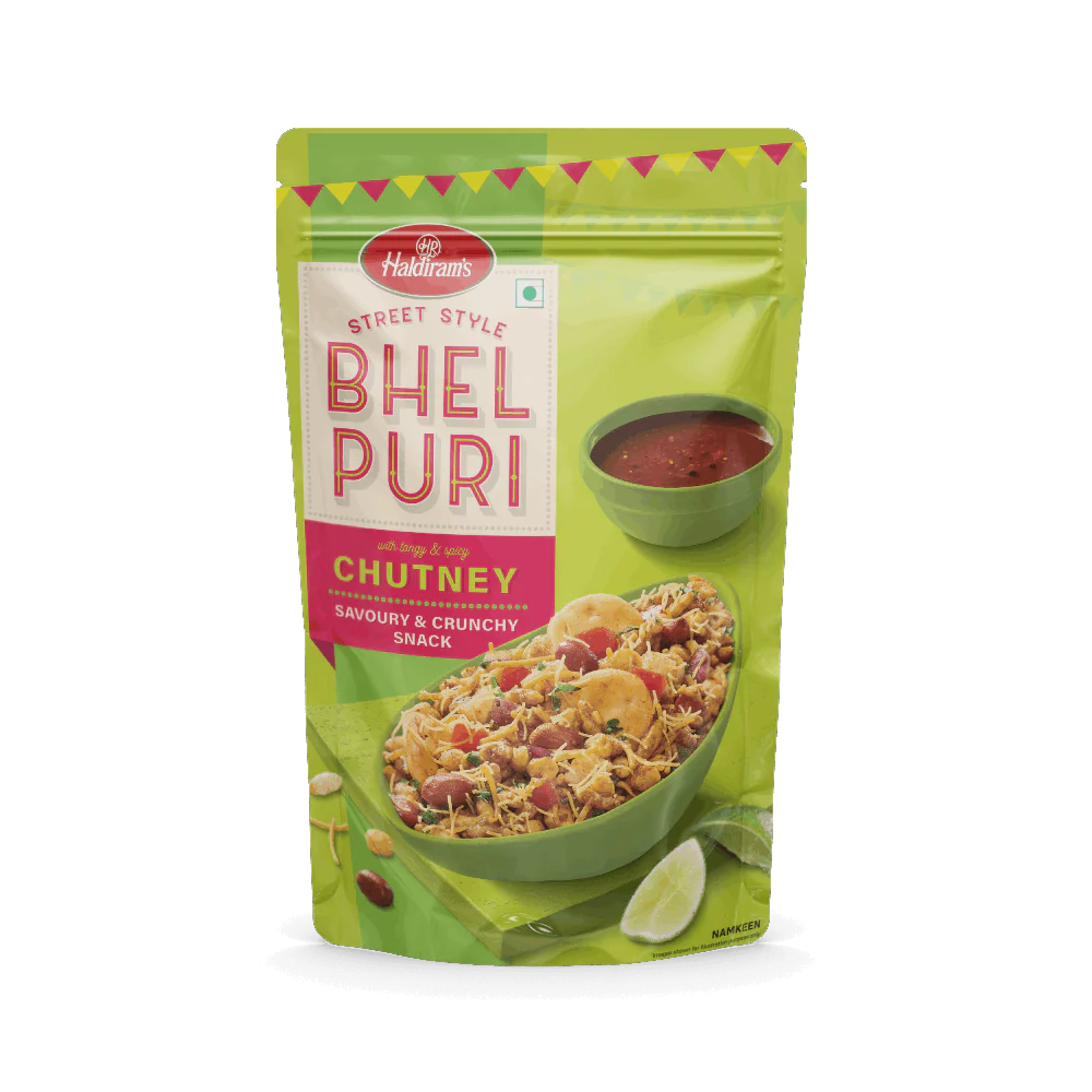 HALDIRAMS BHELPURI WITH CHUTNEY 250G