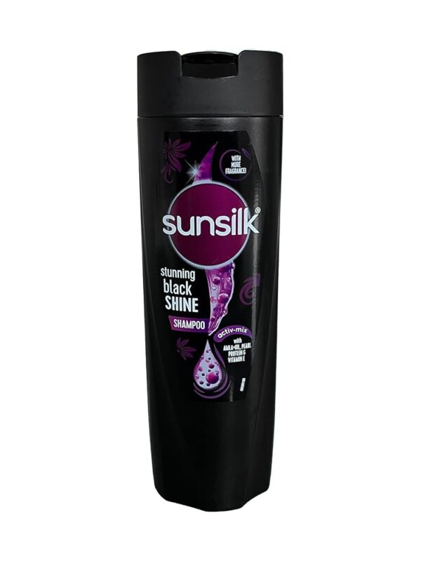SUNSILK BLACK AND SHINE SHAMPOO 180 ML