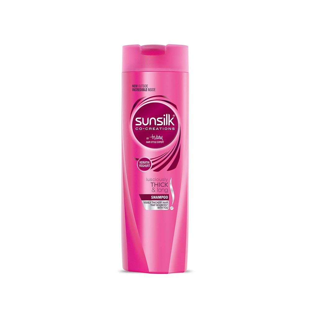 SUNSILK THICK AND LONG SHAMPOO 180 ML