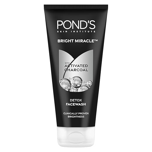 PONDS BRIGHT CHARCOAL DETOX FACEWASH