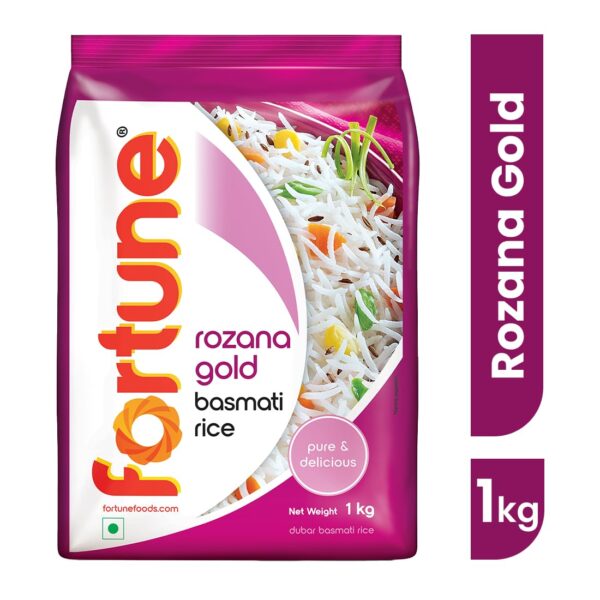 FORTUNE BASMATI RICE ROZANA 1 KG