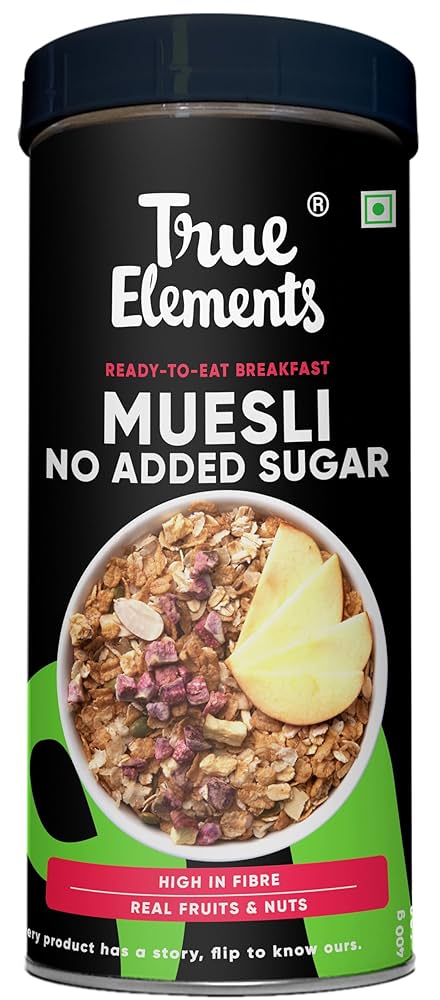 TRUE ELEMENT MUESLI NO ADDED SUGAR